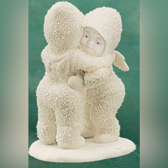 Snowbabies Dept 56 “I need a hug” Christmas Figurine Collectible Box Paperwork - Picture 2 of 3